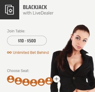Blackjack With Live Dealers