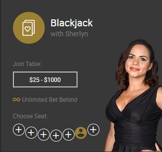 Blackjack with Sherlyn