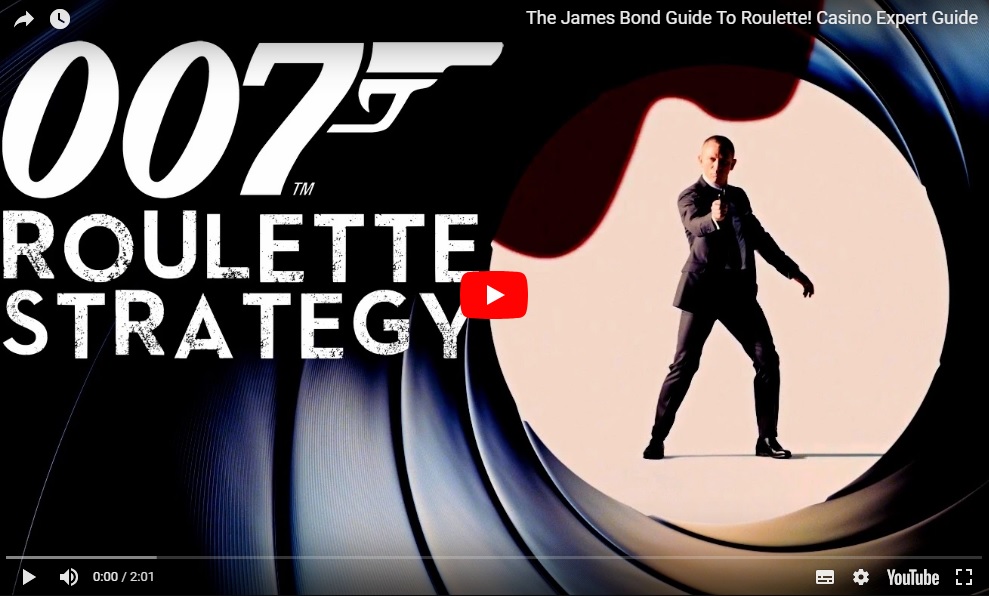 James Bond Roulette Strategy