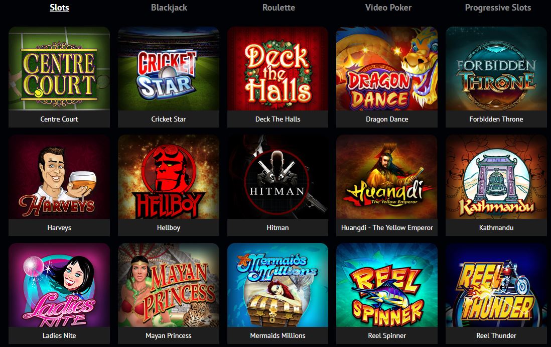 Spin Palace Casino and Live Dealers screenshot